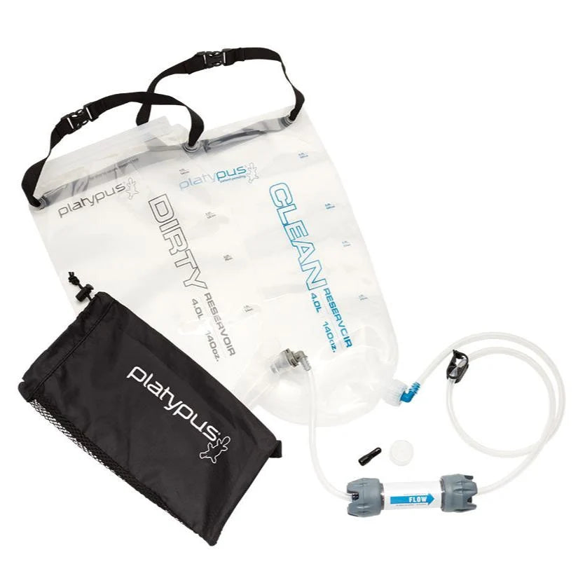 Platypus GravityWorks 4L Water Filter System for camping and backpacking