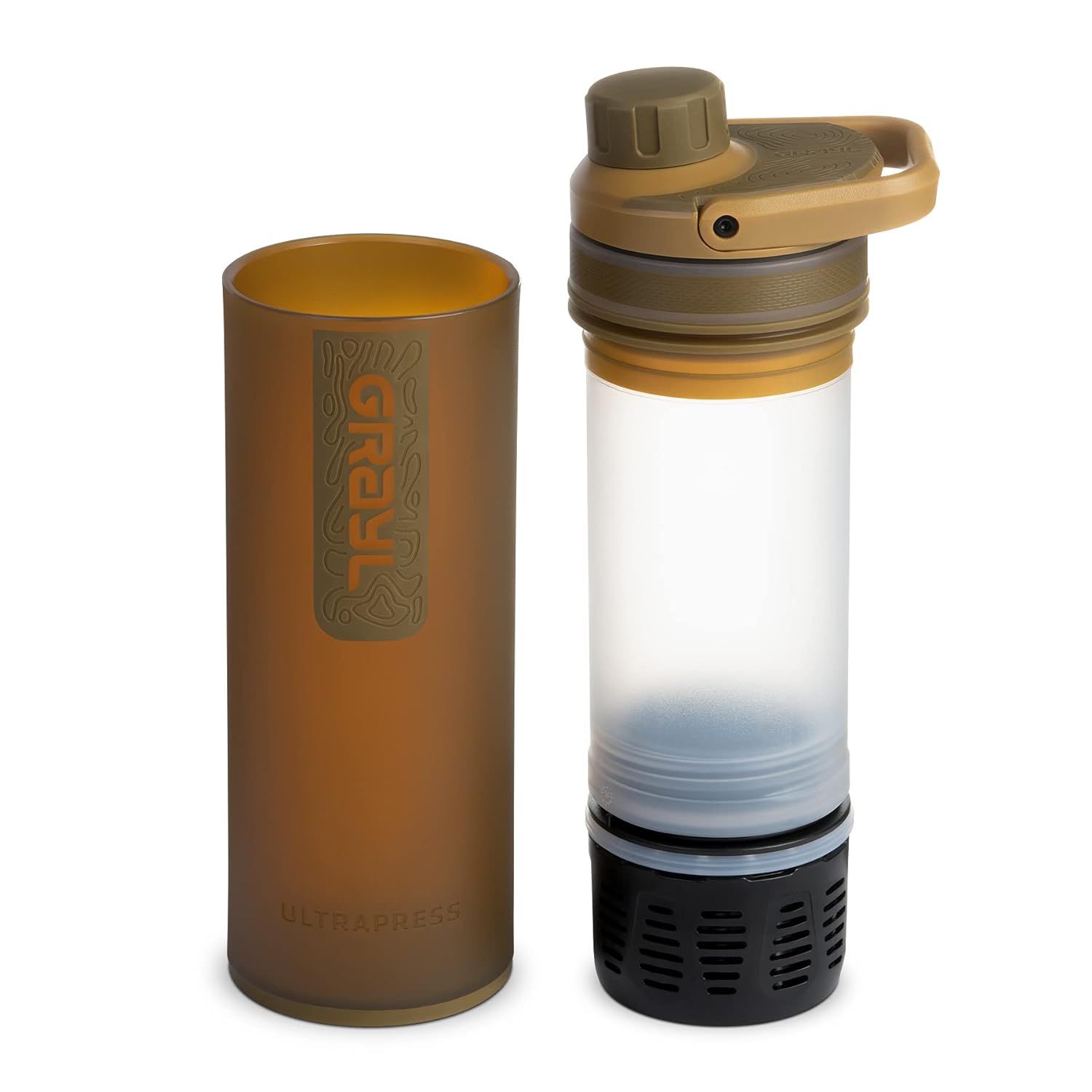 Grayl GeoPress Purifier Bottle with Water Filter - 710ml