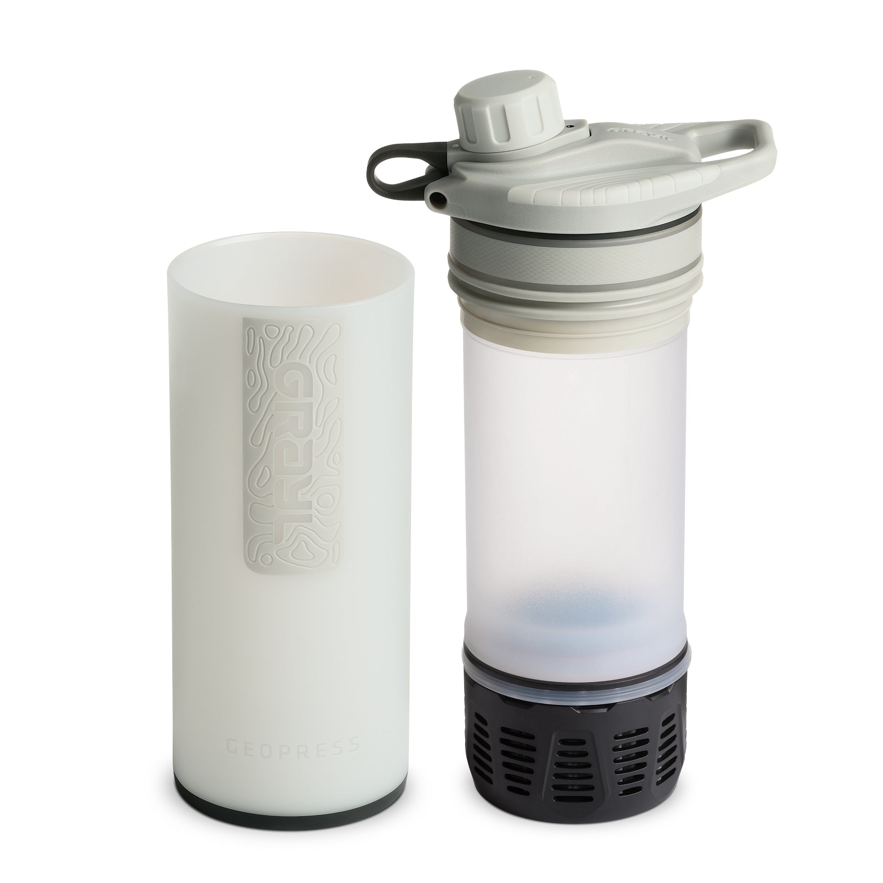 Grayl GeoPress Purifier Bottle with Water Filter - 710ml