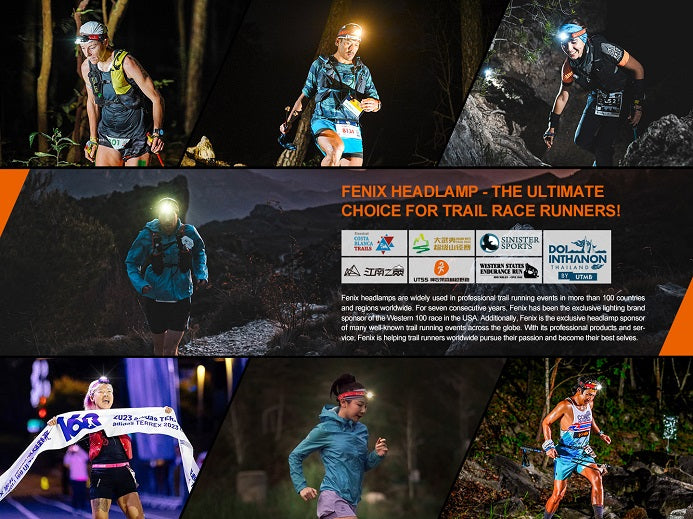 Fenix HM65R-T V2.0 Lightweight Magnesium Trail Running Headlamp