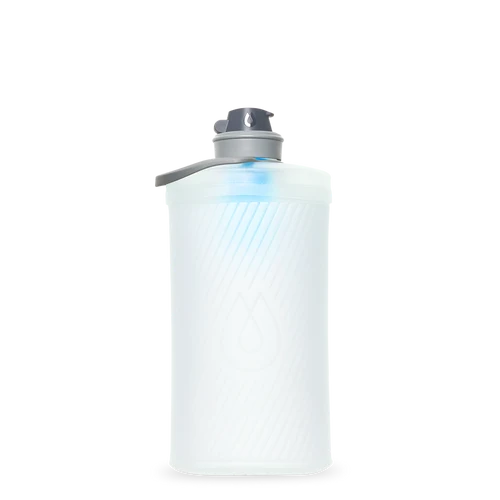 HydraPak Flux+ 1.5L water filter bottle for hiking and backpacking