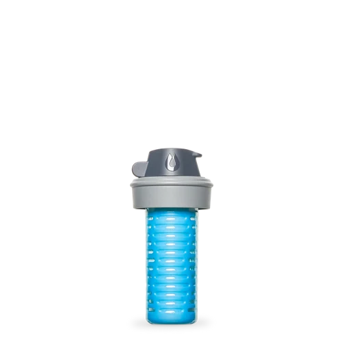 Lightweight 1.5L backcountry water filter bottle