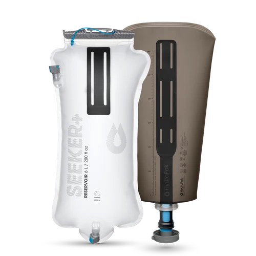 Seeker+ 6L gravity water filter for backpacking and outdoor adventures