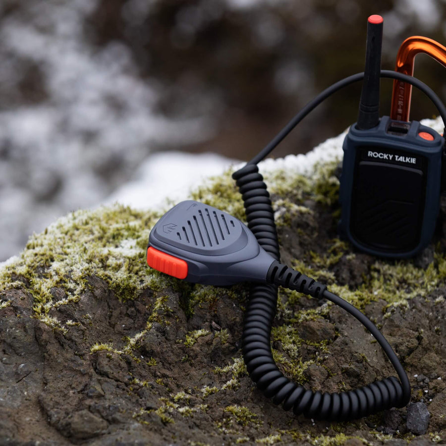 Rocky Talkie waterproof microphone for snow and rain