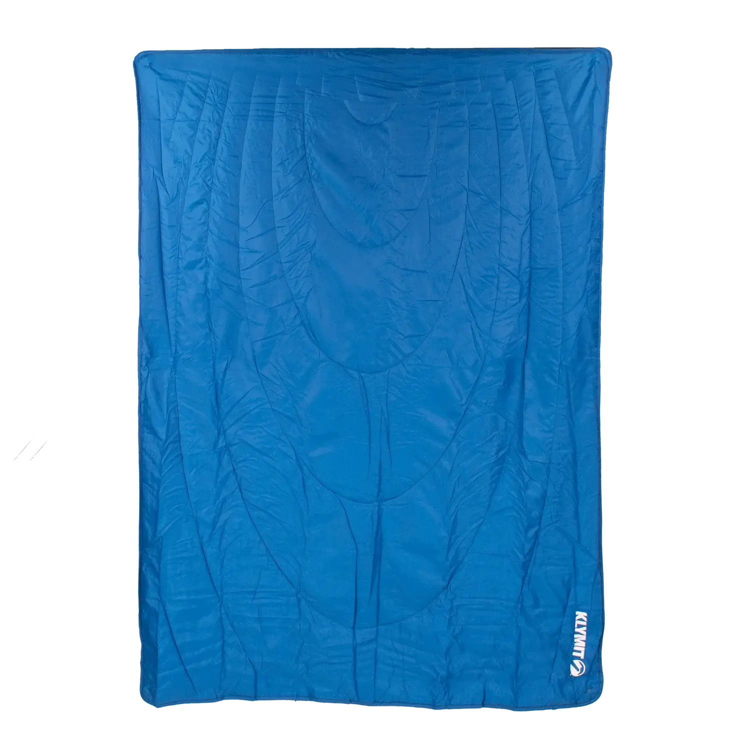 Horizon travel blanket packed into compression stuff sack for compact storage