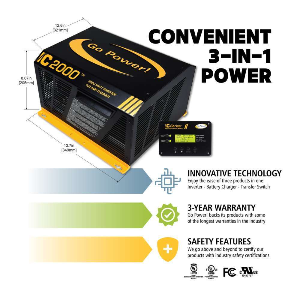 Go power IC2000 inverter