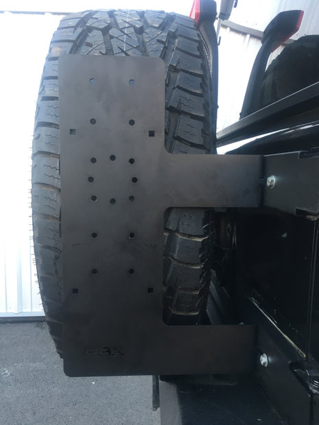 RotopaX and FuelPaX compatible JK tailgate mount