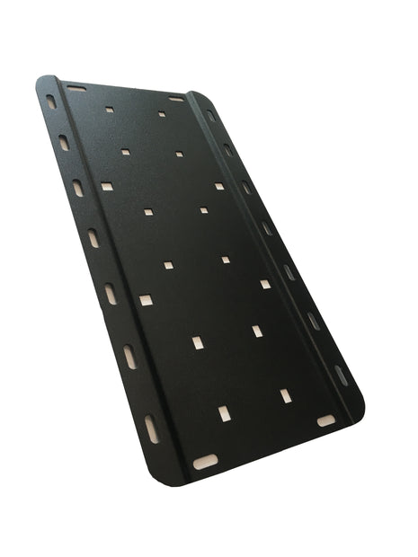 ATV rack fuel pack mounting plate