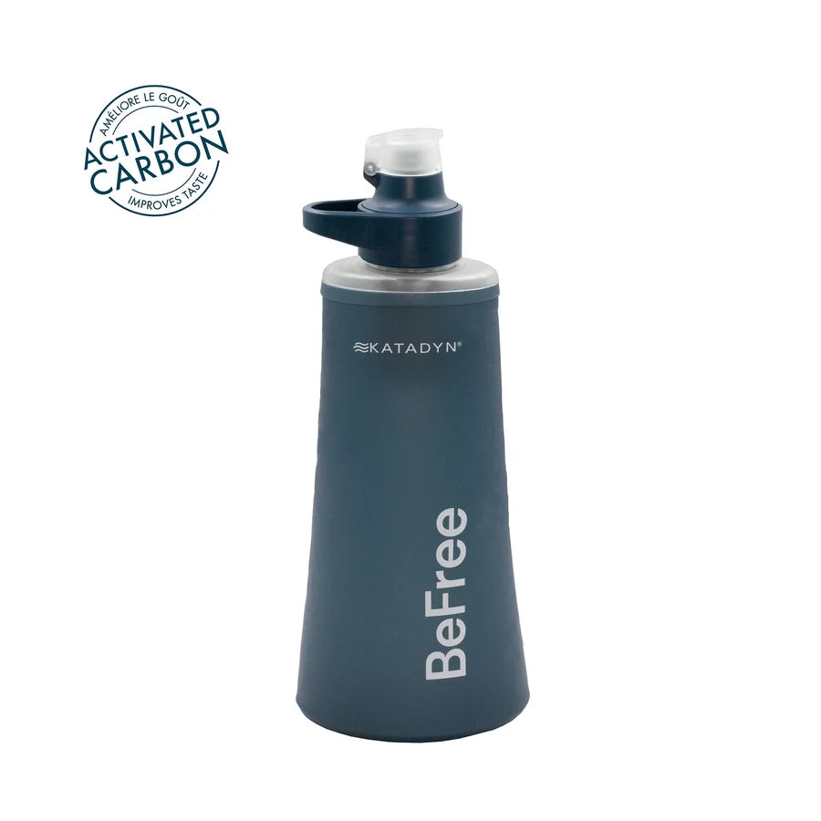 Katadyn BeFree AC Filter 1.0L Slate Blue portable water filter