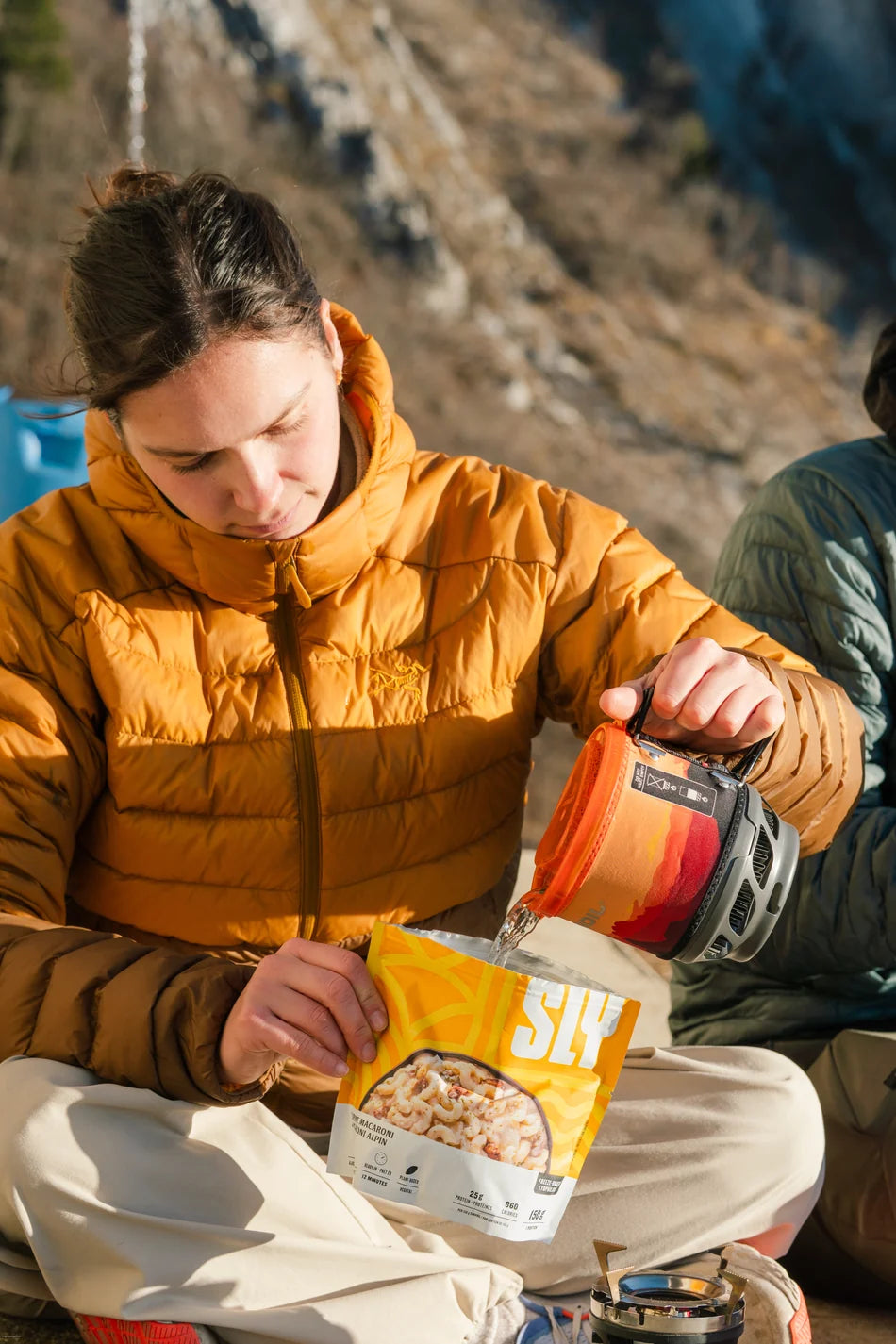 SLY Foods Alpine Macaroni high-calorie outdoor meal