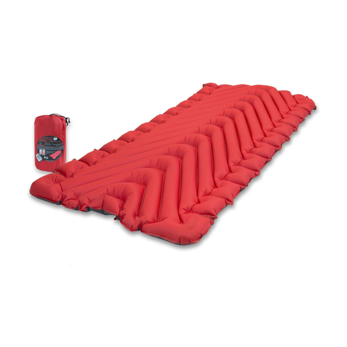 Klymit Insulated Static V Luxe Slapping Pad- Red