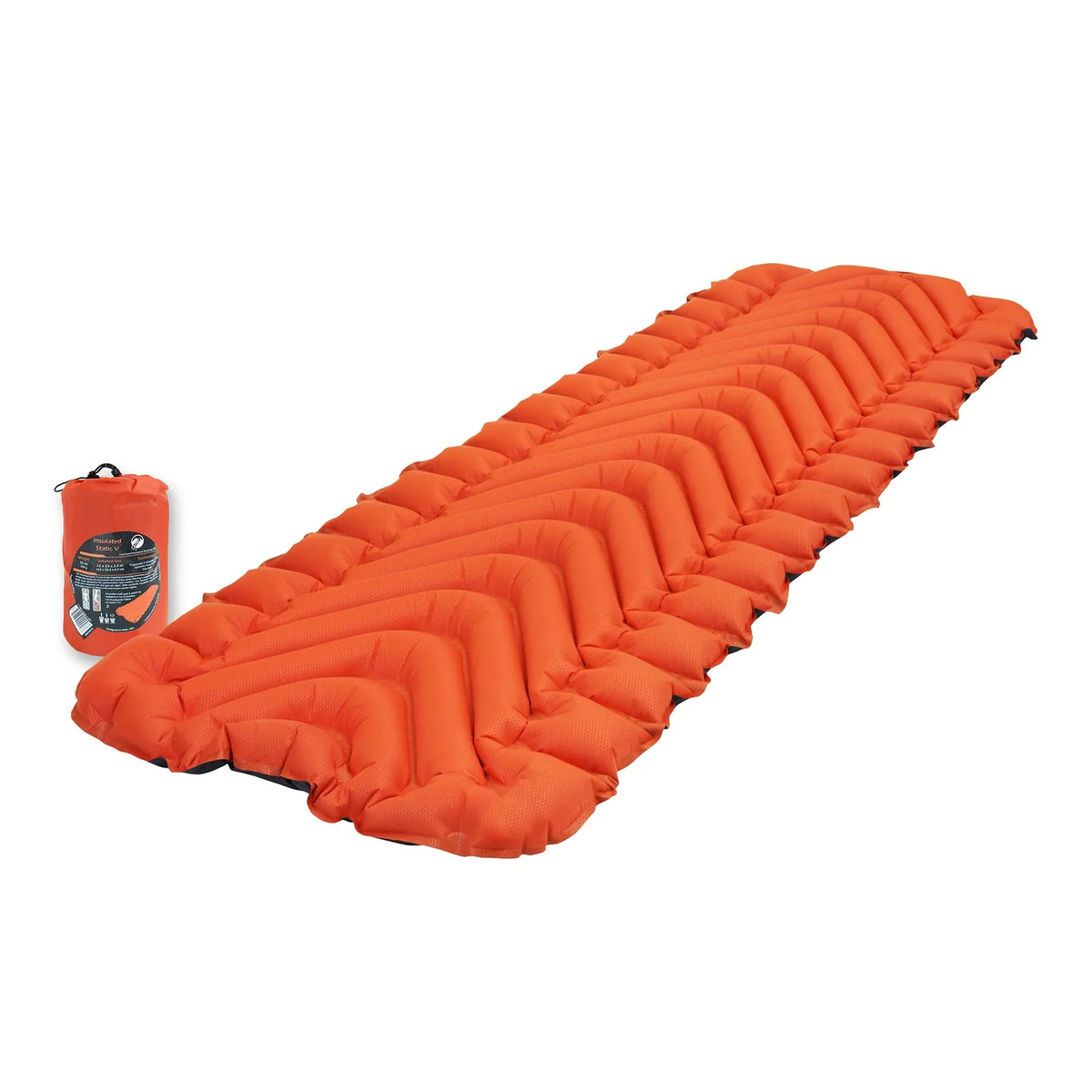 Klymit - Insulated Static V Sleeping Pad wit carry bag