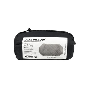 Klymit Luxe Pillow- Gray
