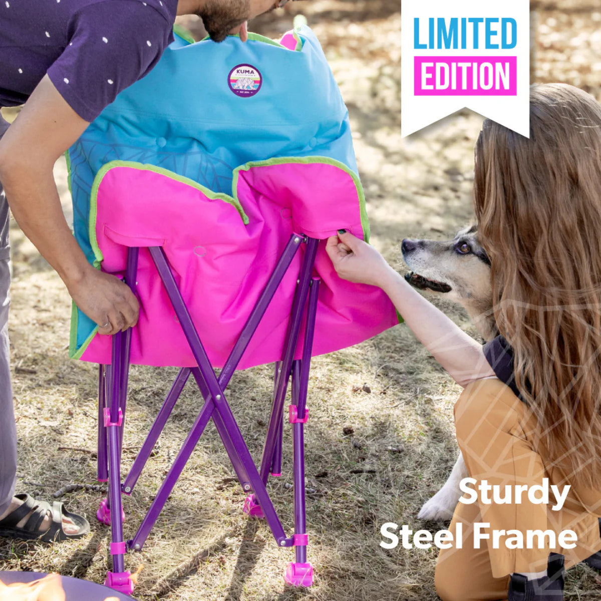 Kuma Aurora Padded Flip Chair 2026 limited edition portable camping chair