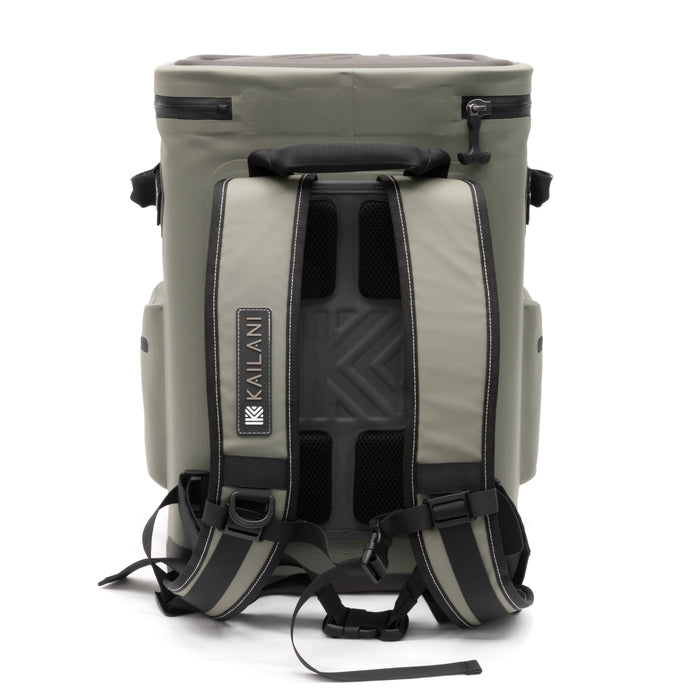 Soft Cooler with 32-Can Capacity – MAKO Backpack for Camping & Tailgating