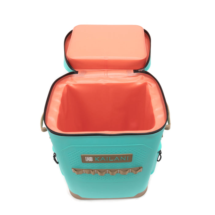 Portable MAKO Cooler with Adjustable Shoulder Straps for Comfortable Carry