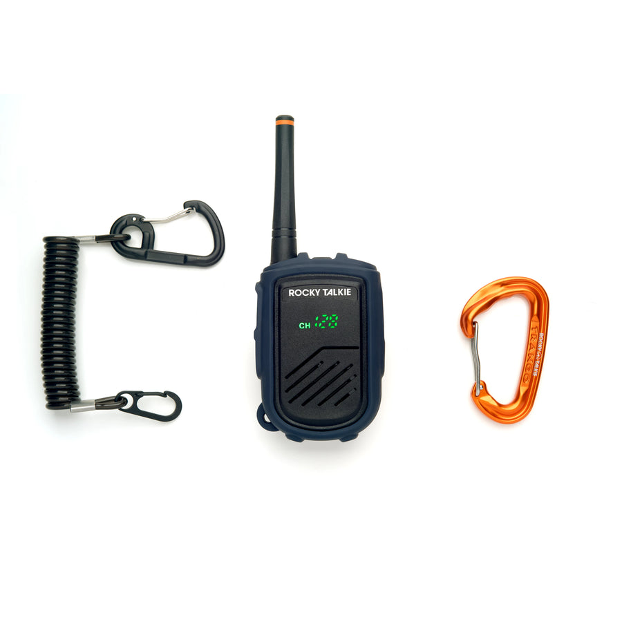 Rocky Talkie Mountain Radio with shatterproof LED screen