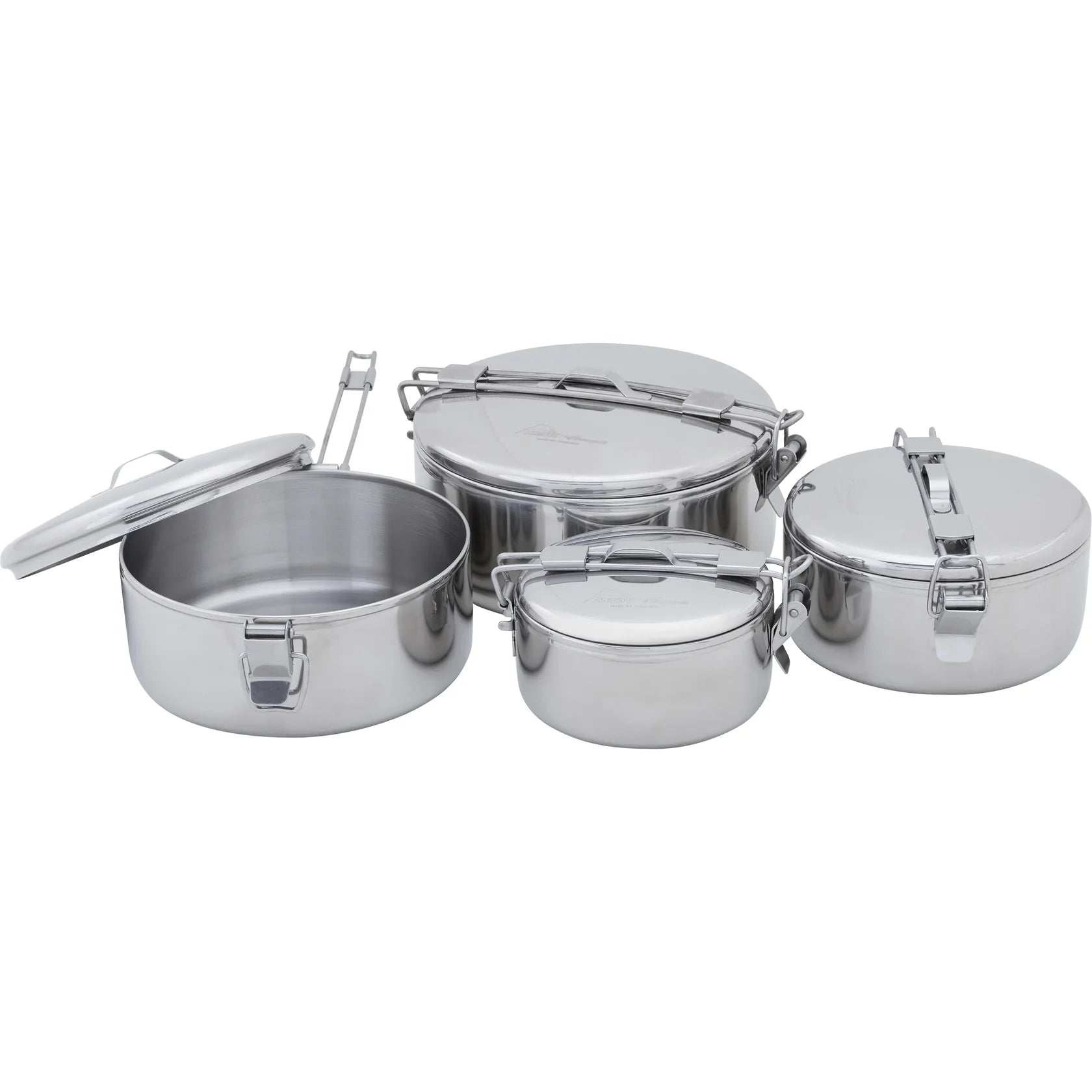 MSR stainless steel camping pot