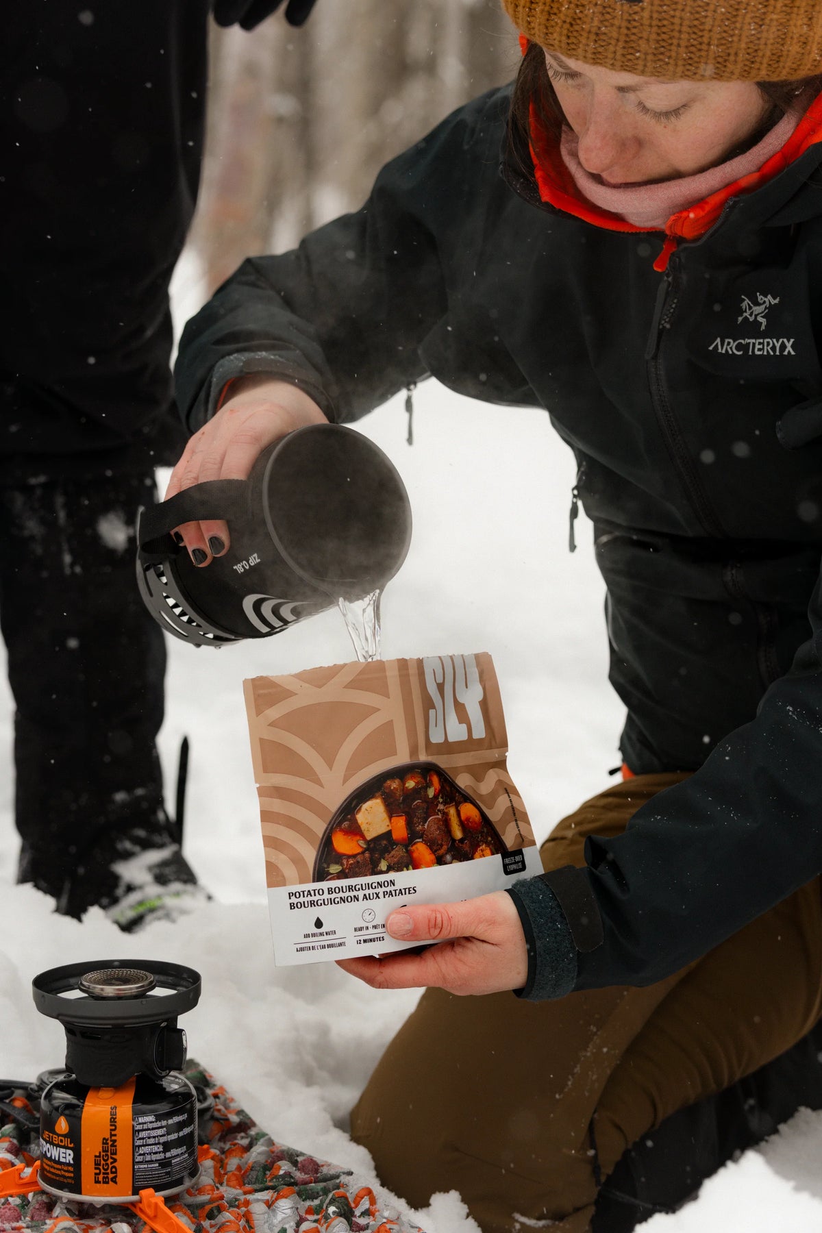 SLY Foods Bourguignon Potatoes backpacking meal