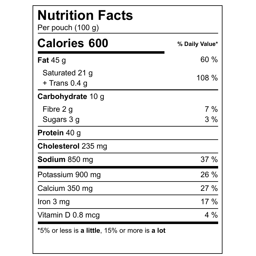 Freeze-dried chicken mushroom spinach casserole ready-to-eat camping meal