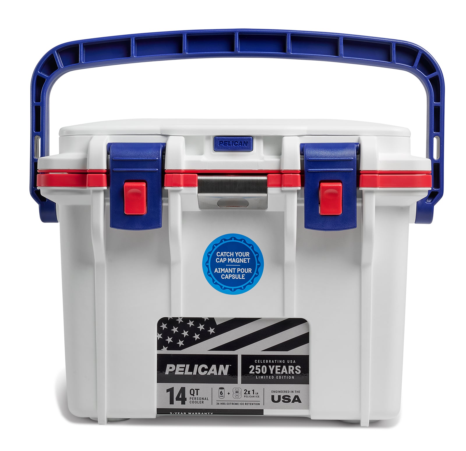 kashmir Pelican 14QT Elite hard cooler, small insulated cooler for travel and work