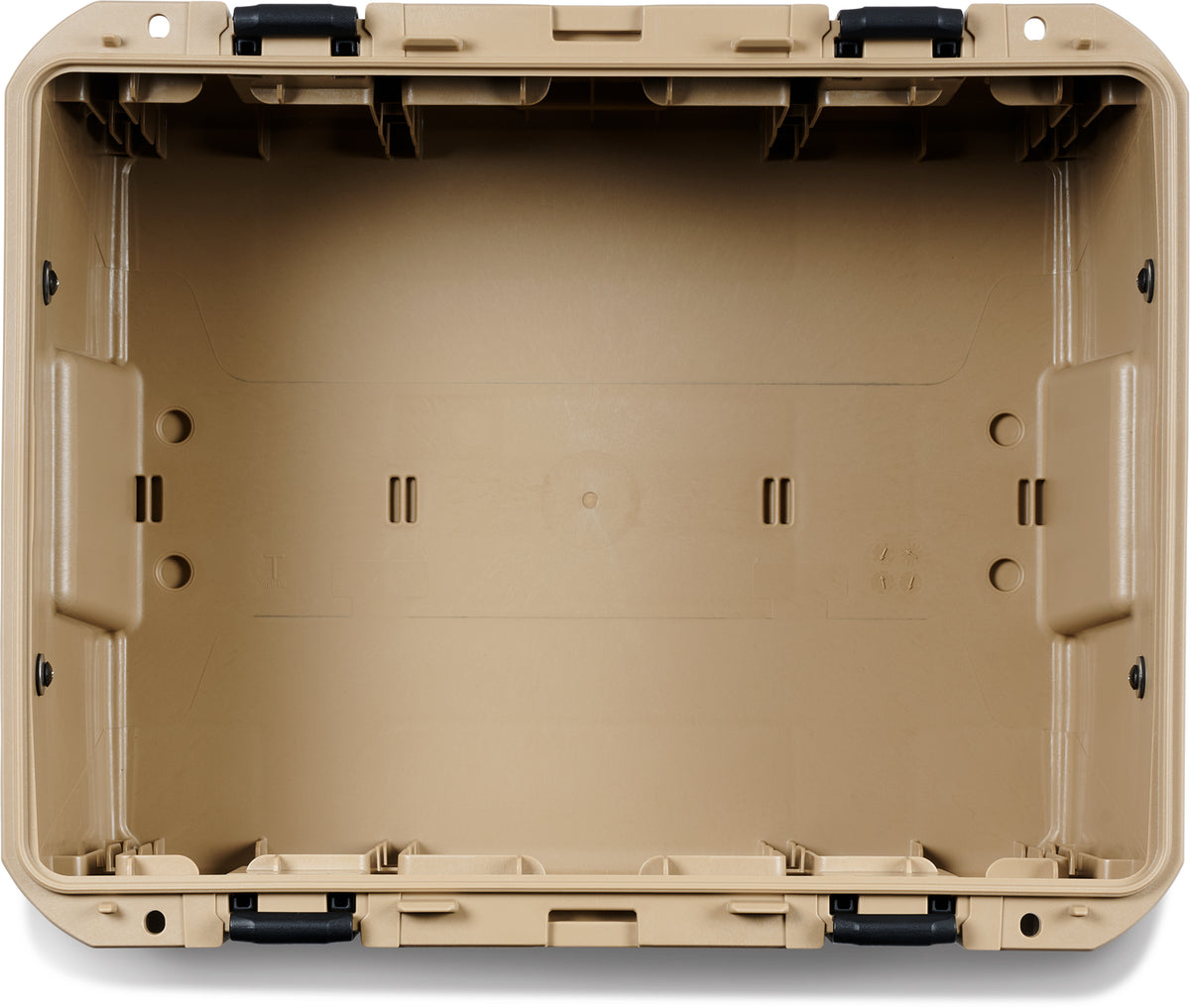 Pelican CRATE 45L secure cargo box with padlockable hasps