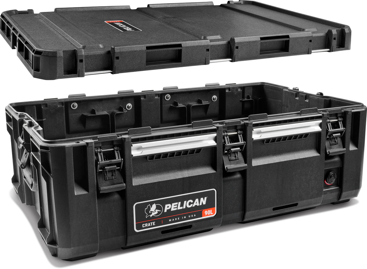 Pelican CRATE large modular cargo box with ModRail system