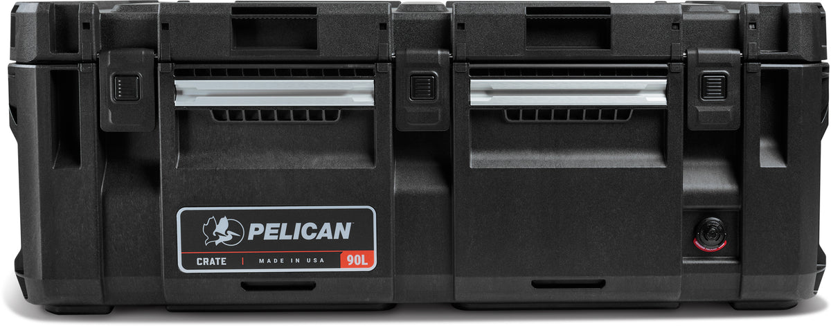 Pelican CRATE cargo box with integrated ModRail mounting system