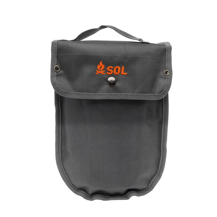 Packable Field Shovel with durable carbon steel shovel head