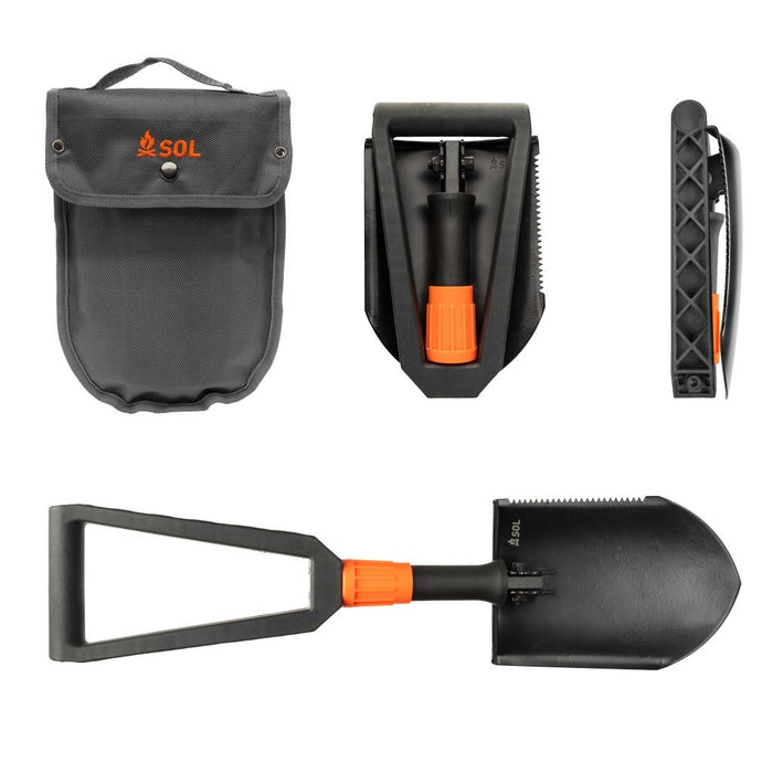 Packable Field Shovel lightweight folding camping shovel