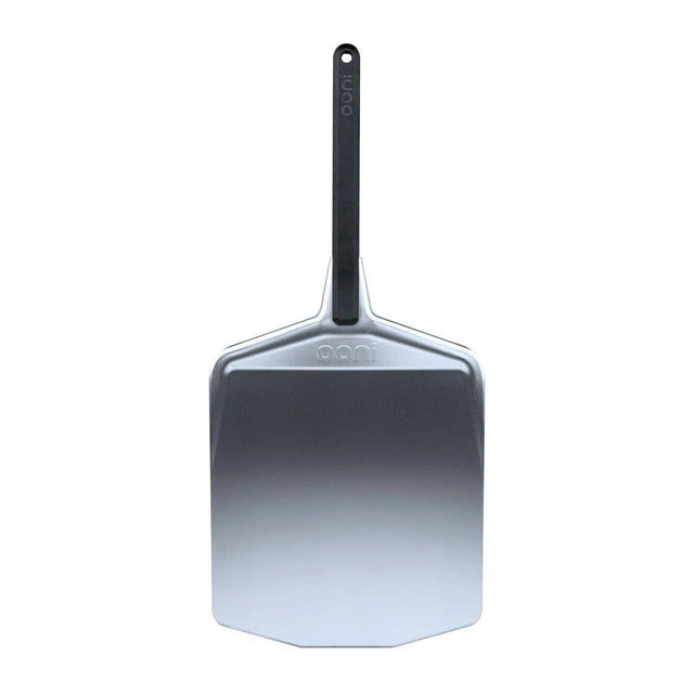 Ooni 14" perforated pizza peel – lightweight anodised aluminium with tapered edge