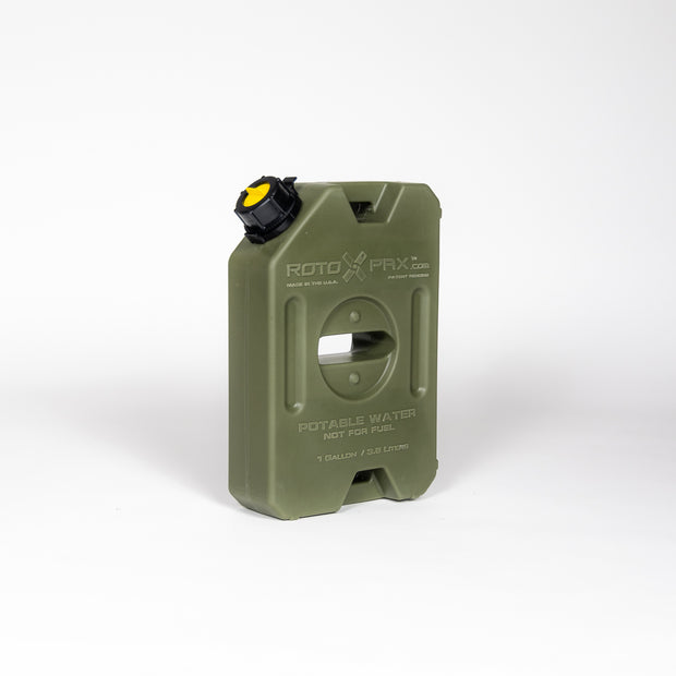 BPA-free 1 gallon RotoPax water storage solution for outdoor adventures