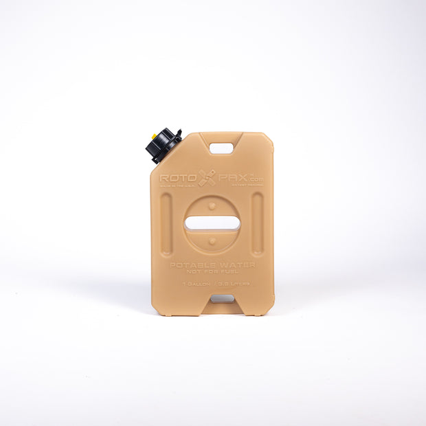 RotoPax 1 gallon water can leak-proof with sure seal gasket