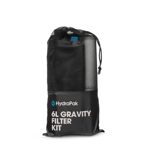 Seeker+ 6L Gravity Kit water filtration system with dual bags