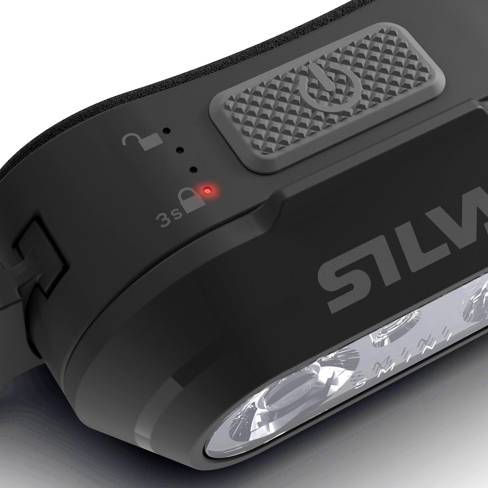 Silva Smini Fly headlamp with tiltable lamp head for running