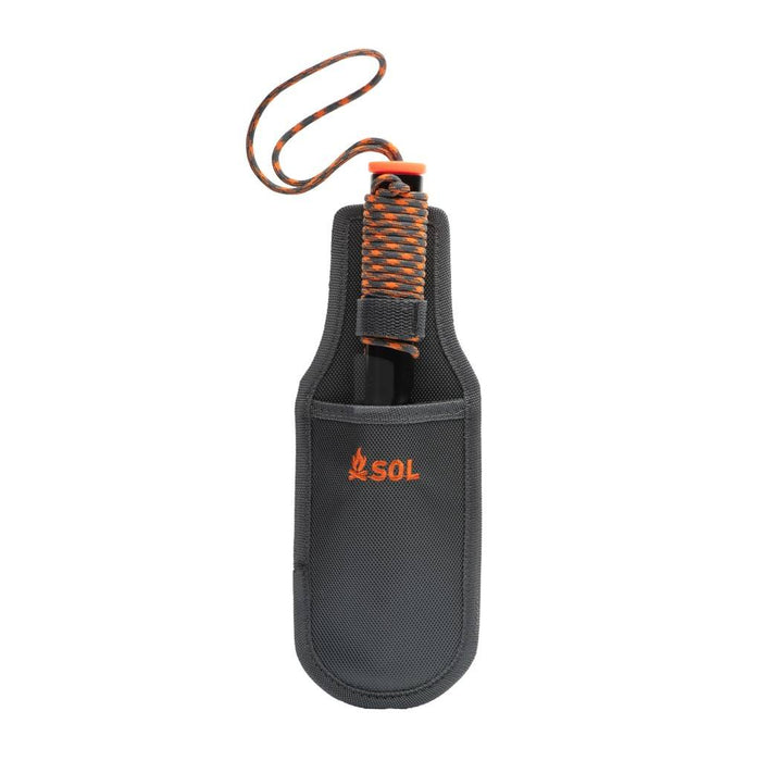 Lightweight multi-tool shovel with integrated fire starter for outdoor adventures
