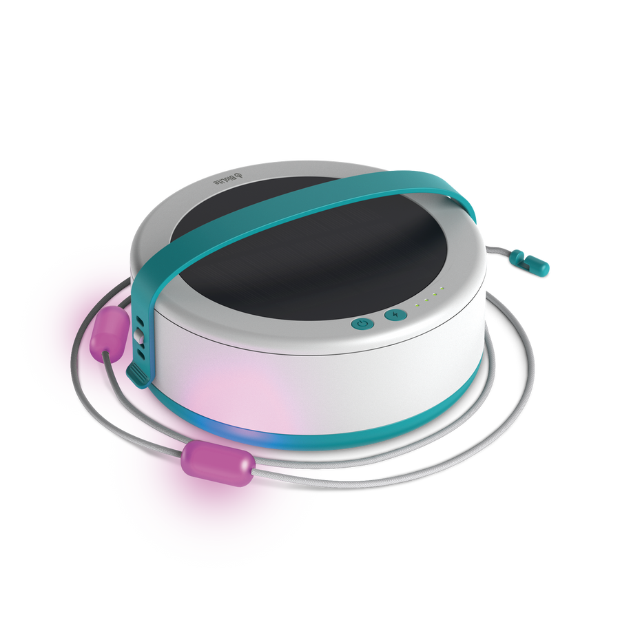 Luci 44-foot solar string lights with 20 RGB shatterproof bulbs and color cycle mode