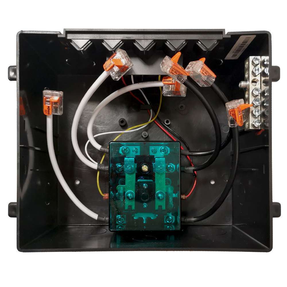 Inside of go power transfer switch