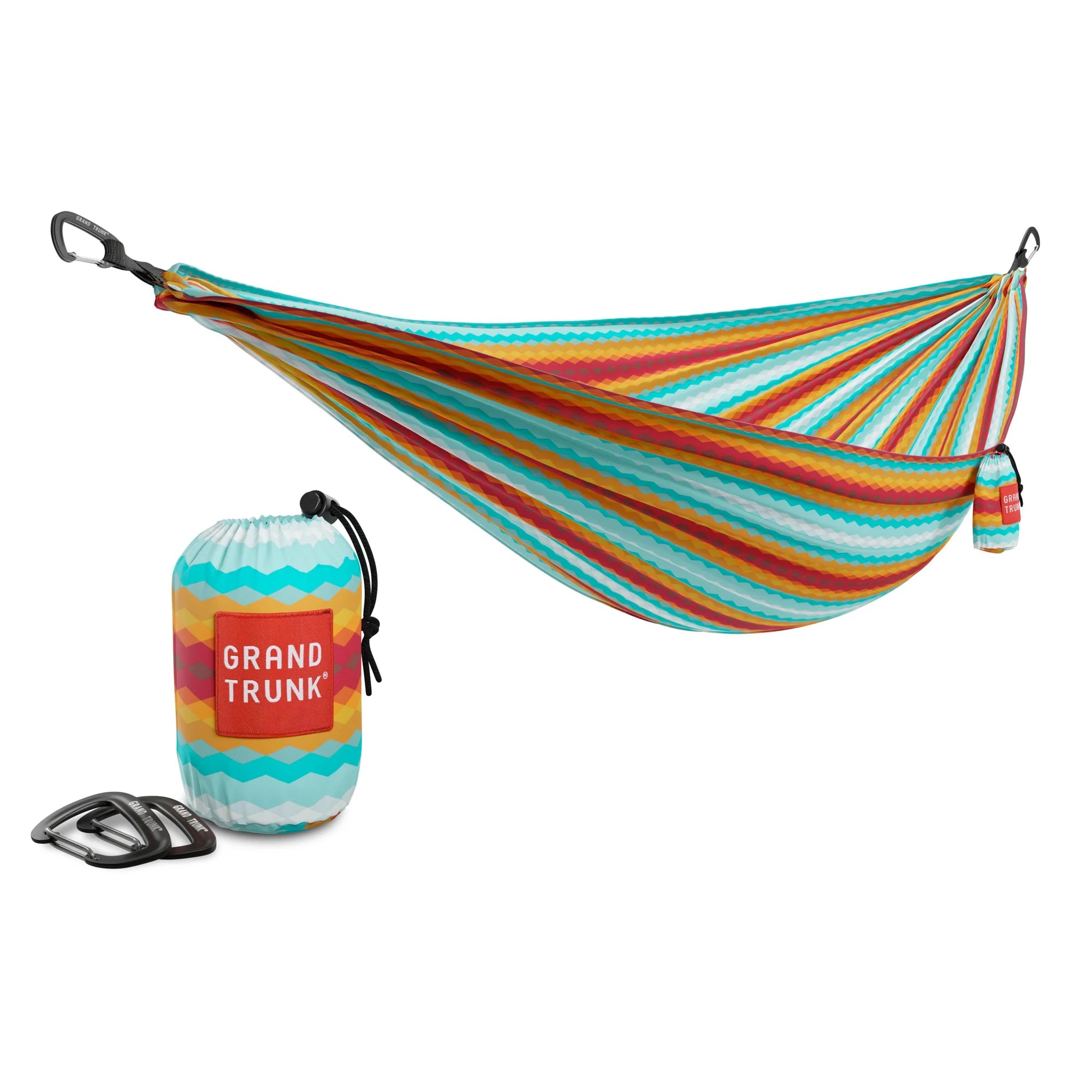 Ultra-soft TRUNKTECH adventure hammock with breathable ripstop nylon construction