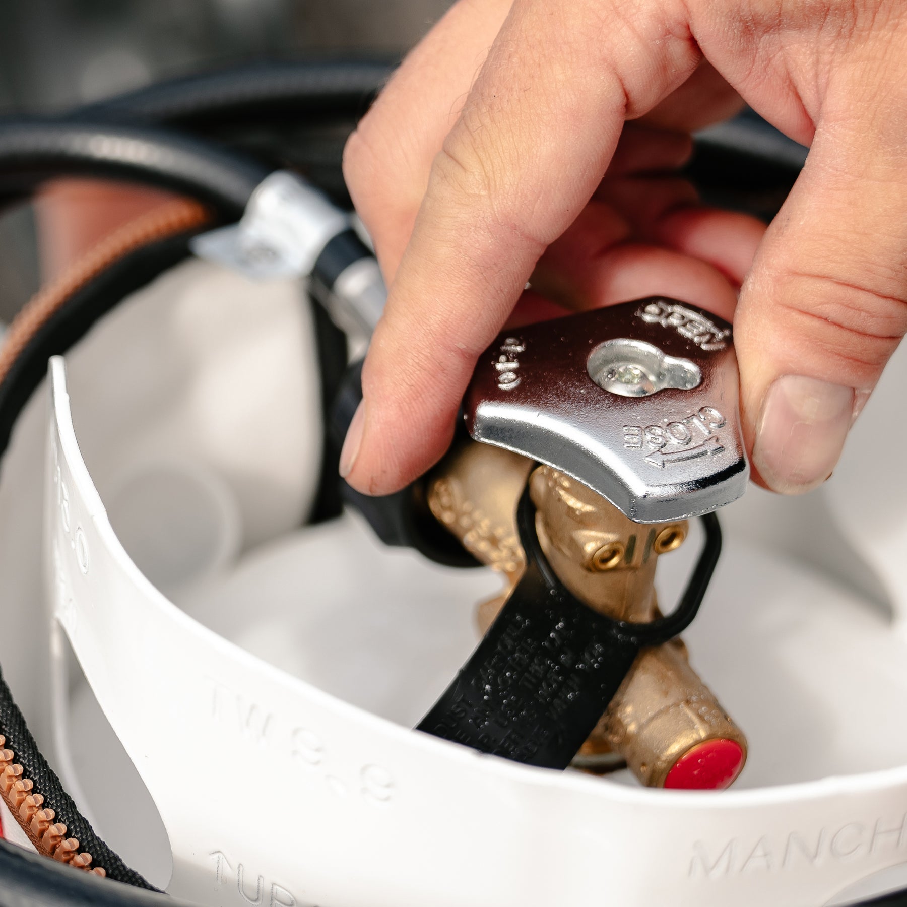 Ignnik propane tank hookup