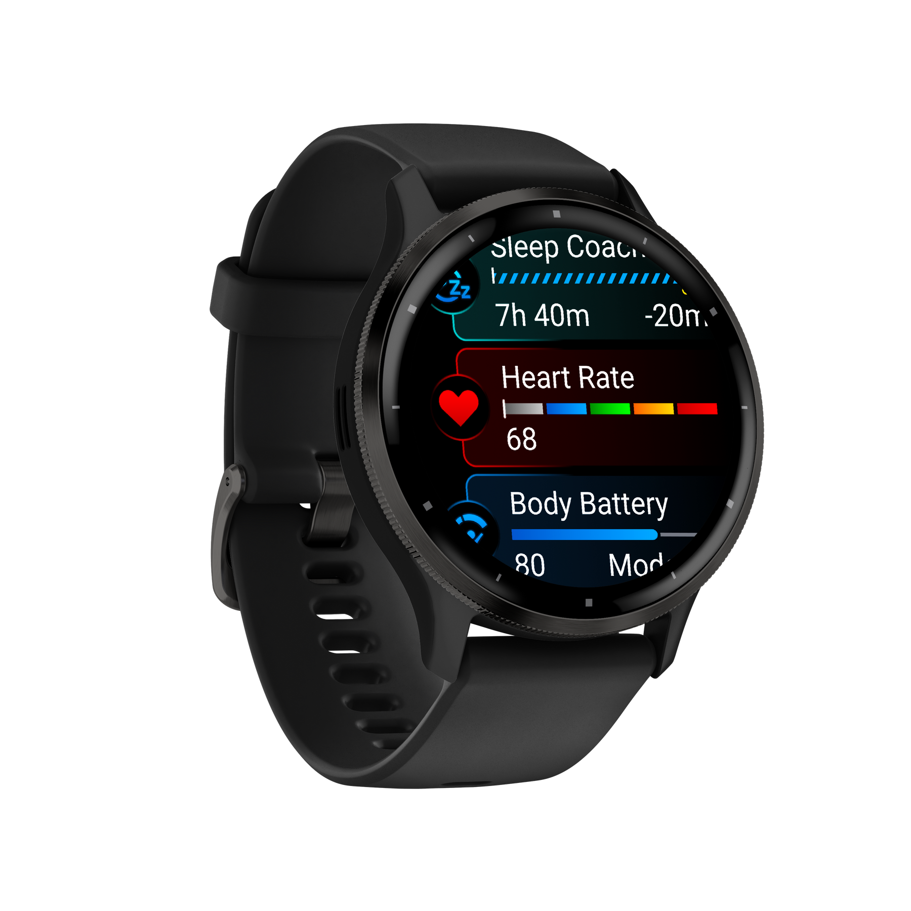 track your heart rate, sleep and body battery on venu 3 GPS watches