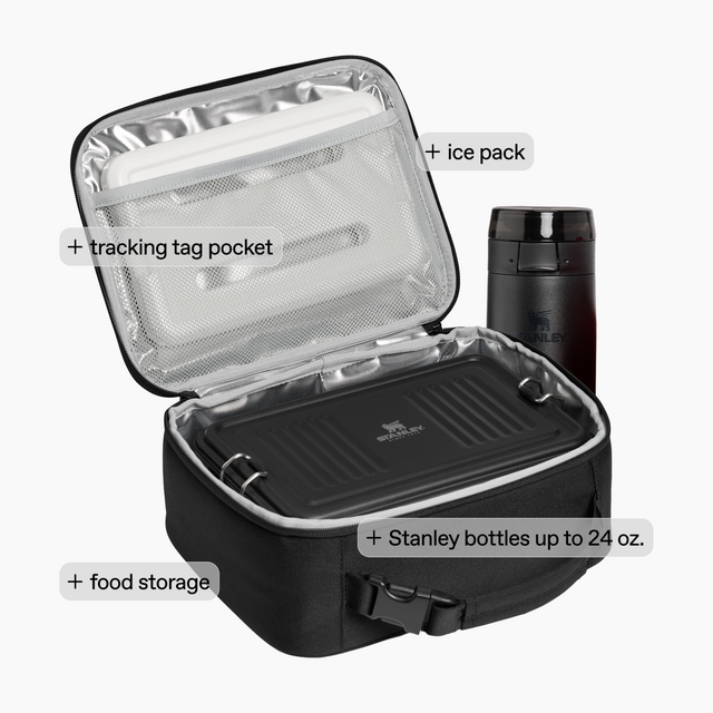 Stanley Assembly Lunch Box with buckle handle for backpack attachment