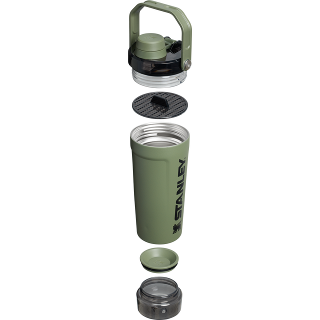 Activate 20 oz shaker bottle Dried Pine for protein shakes