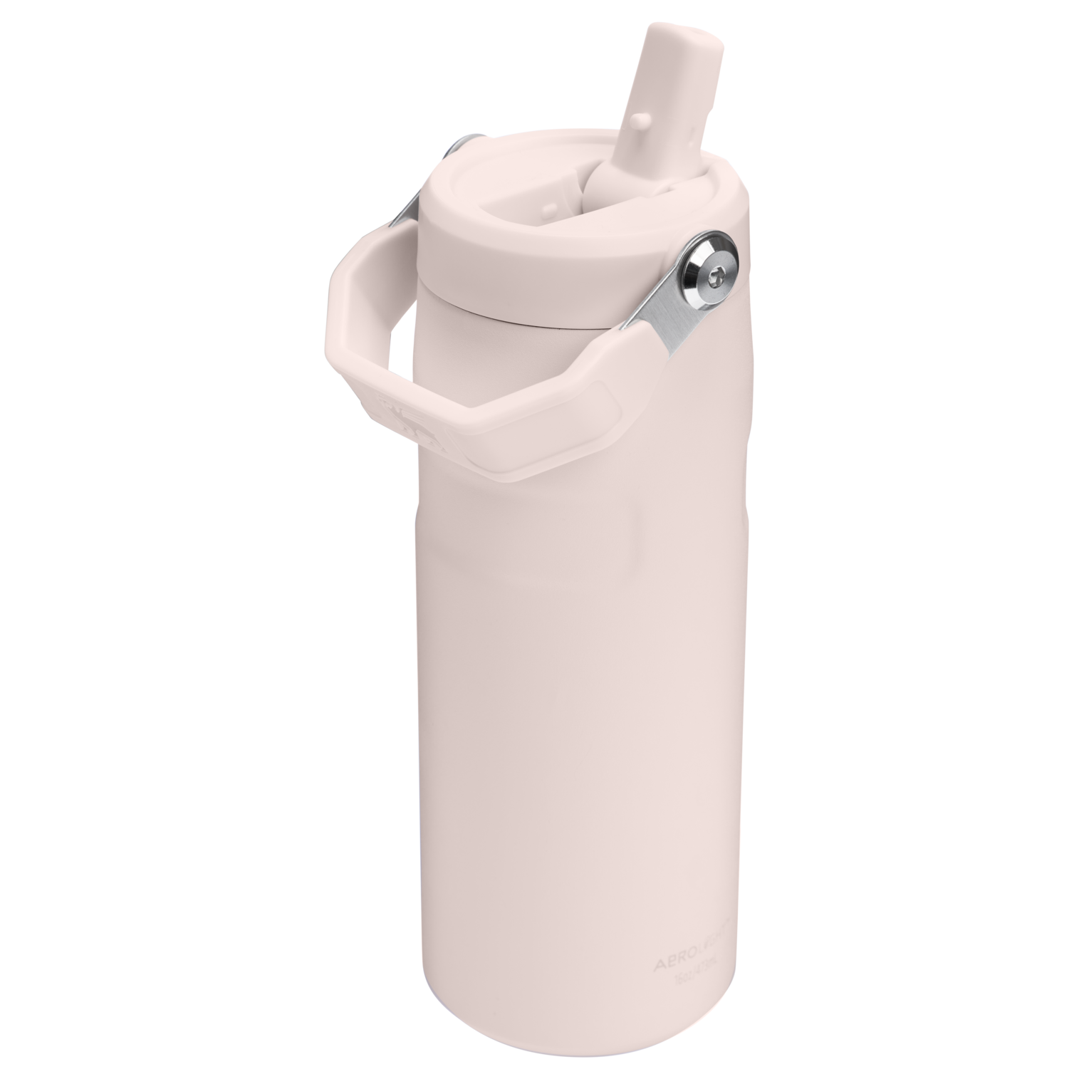 Lightweight stainless steel water bottle with double-wall insulation