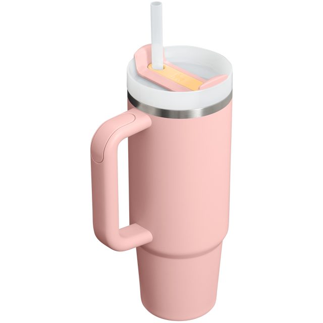 Stanley Quencher H2.0 tumbler made with 90% recycled 18/8 stainless steel

