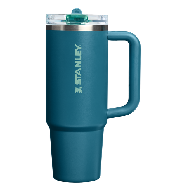 30 oz Quencher ProTour Flip Straw tumbler in Coastal Teal
