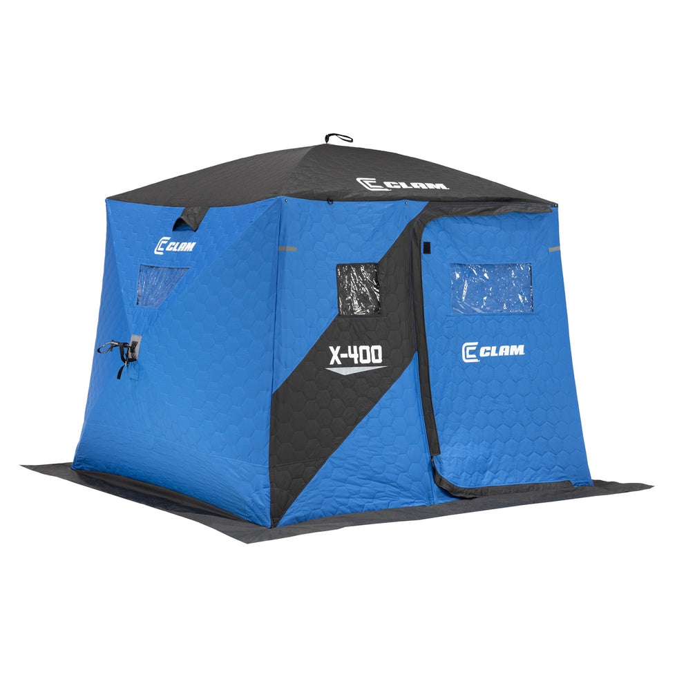Clam X-400 Thermal Hub 3 person ice fishing shelter