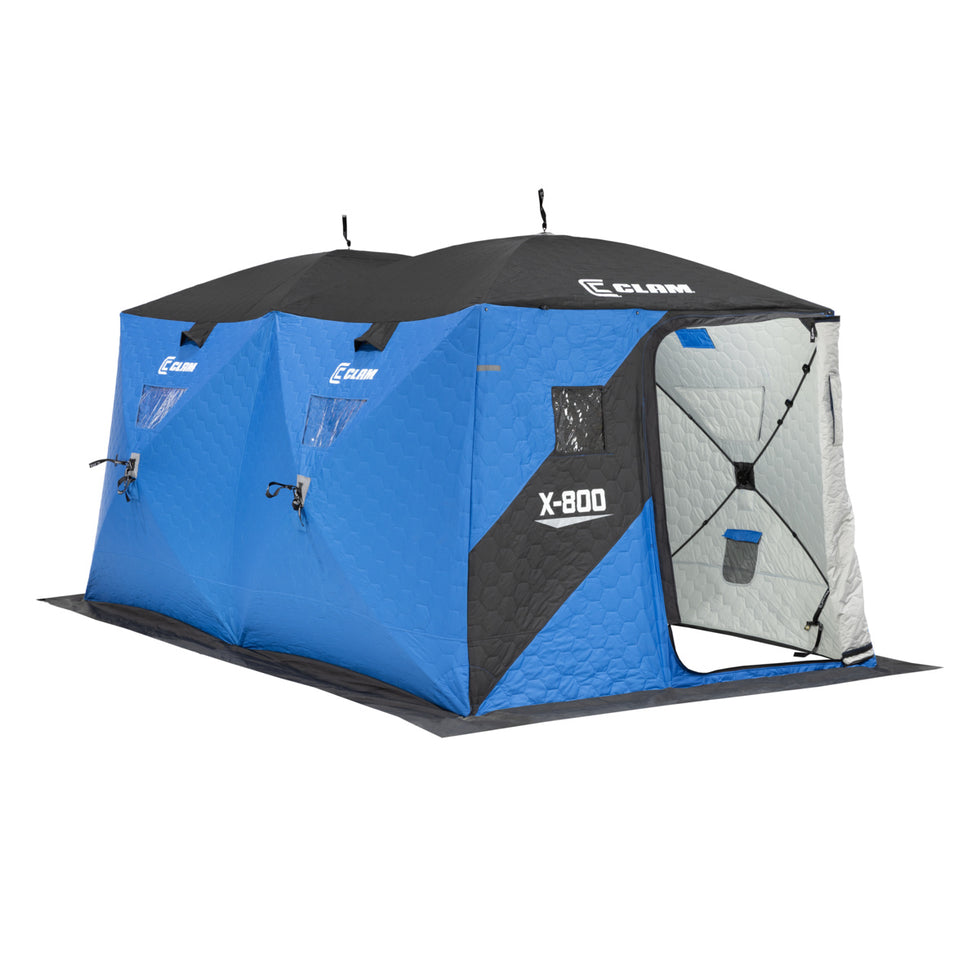 Clam X-800 Thermal Hub ice fishing shelter
