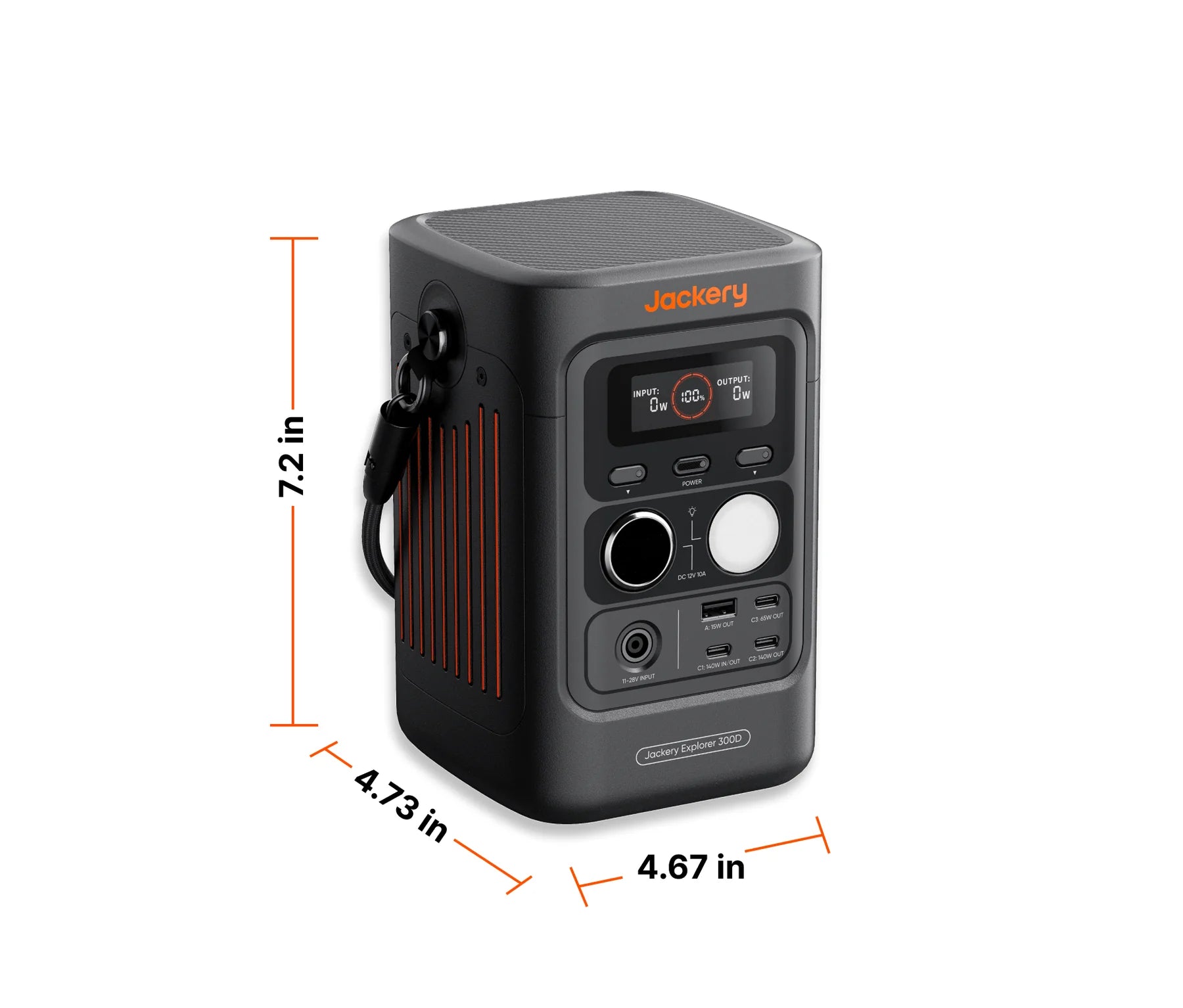 Travel-ready power station with all-day 288Wh capacity