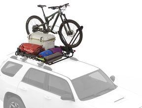 Optional Yakima LoadWarrior Extension adds 18 inches to expand cargo capacity by 40%